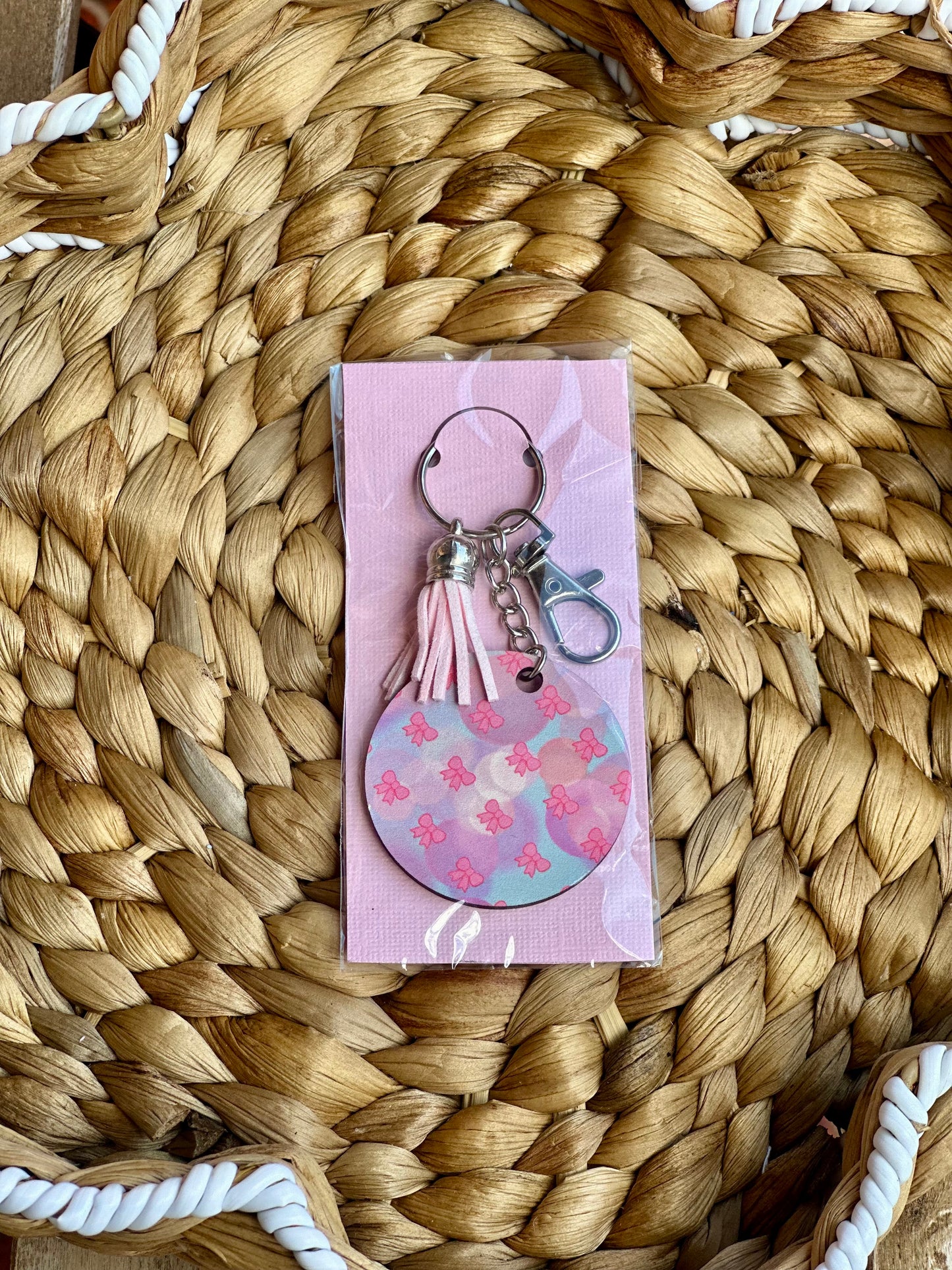 Wooden Keychain Keyring