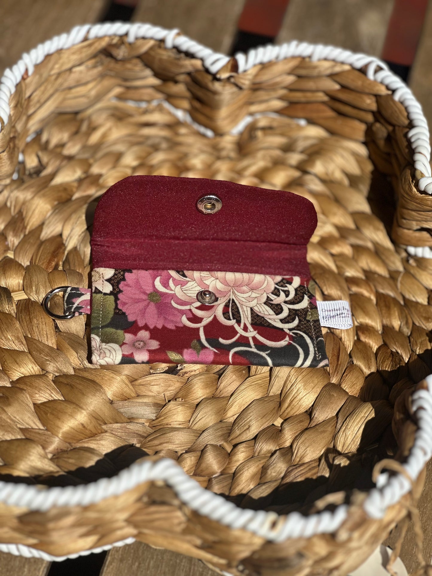 Red Kimono Card Case