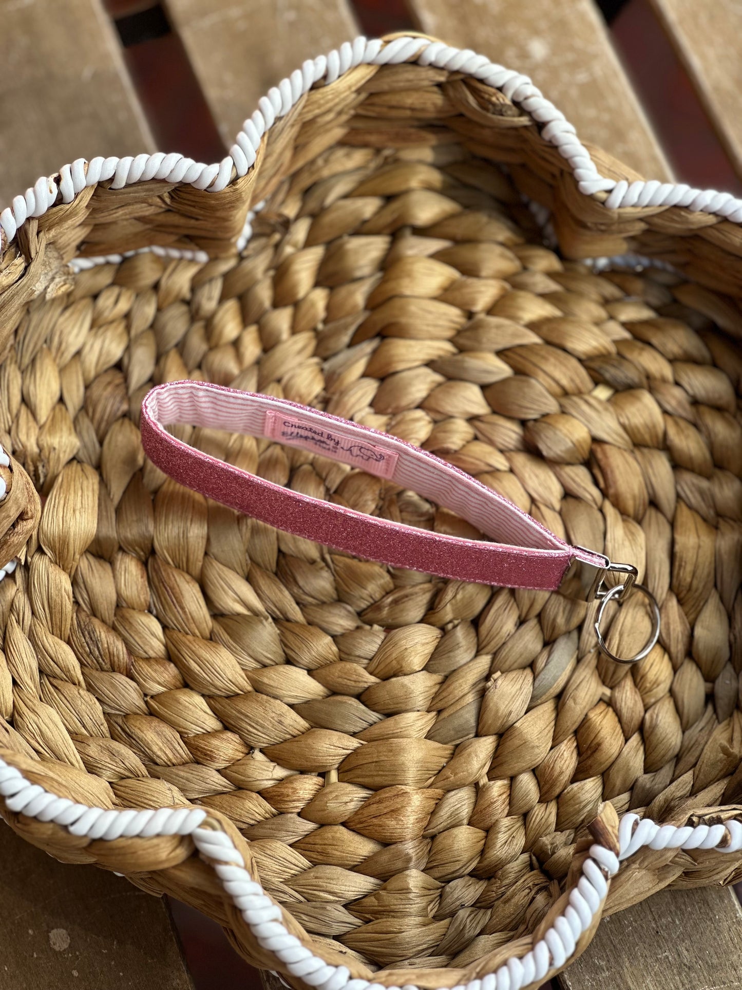 Pink Glitter Wristlets