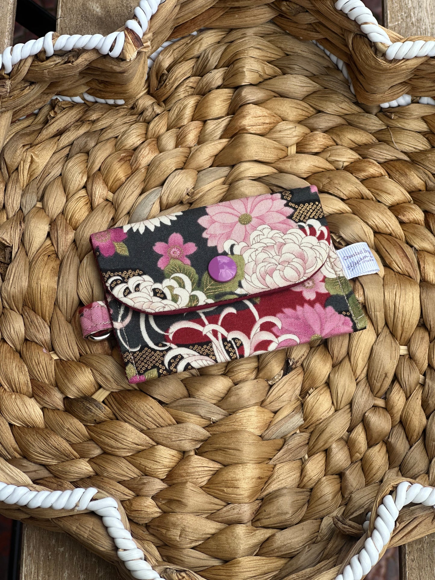 Red Kimono Card Case