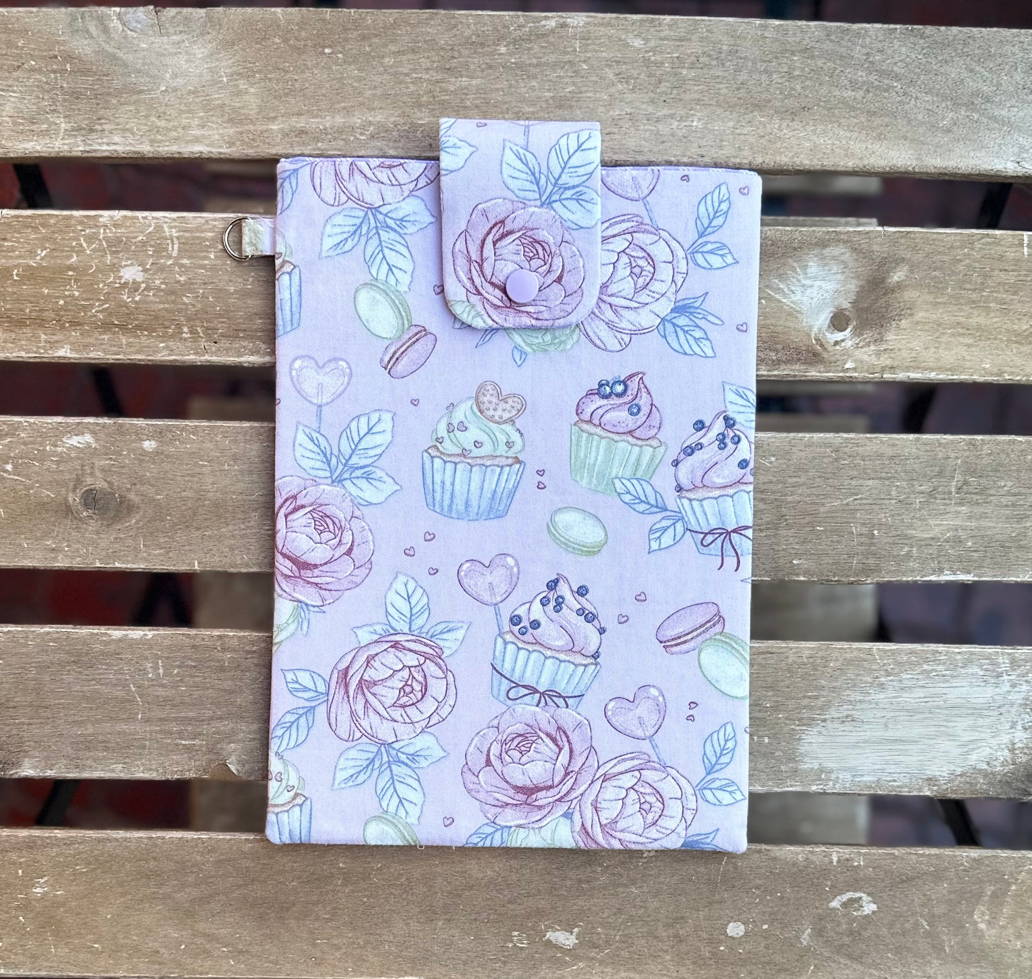 Purple Cupcake Book Sleeve/Case