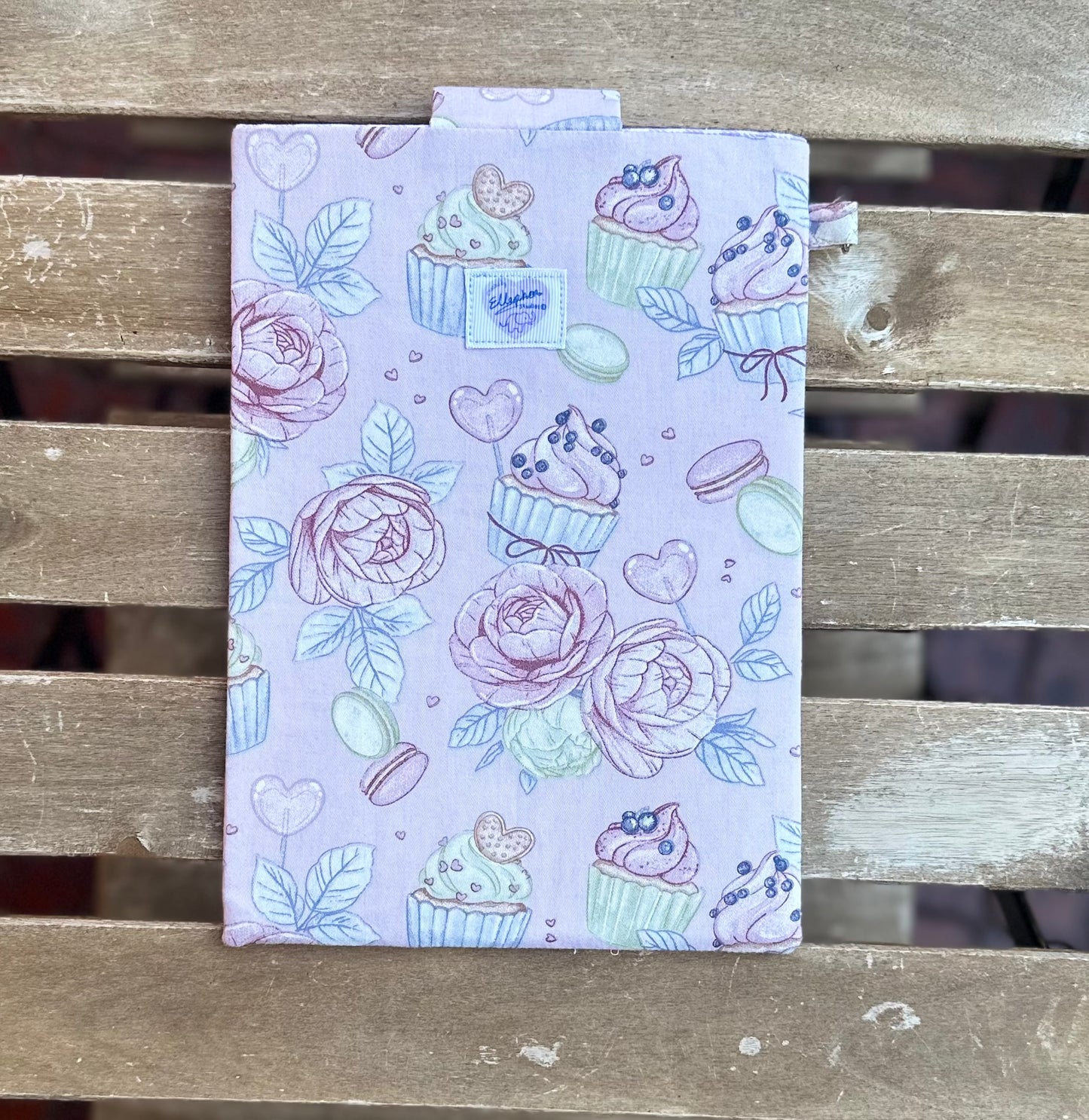 Purple Cupcake Book Sleeve/Case