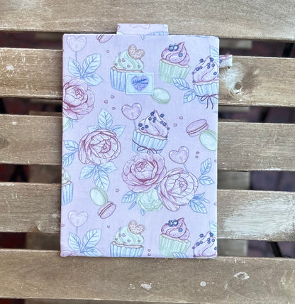Purple Cupcake Book Sleeve/Case