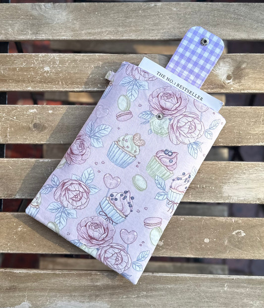 Purple Cupcake Book Sleeve/Case