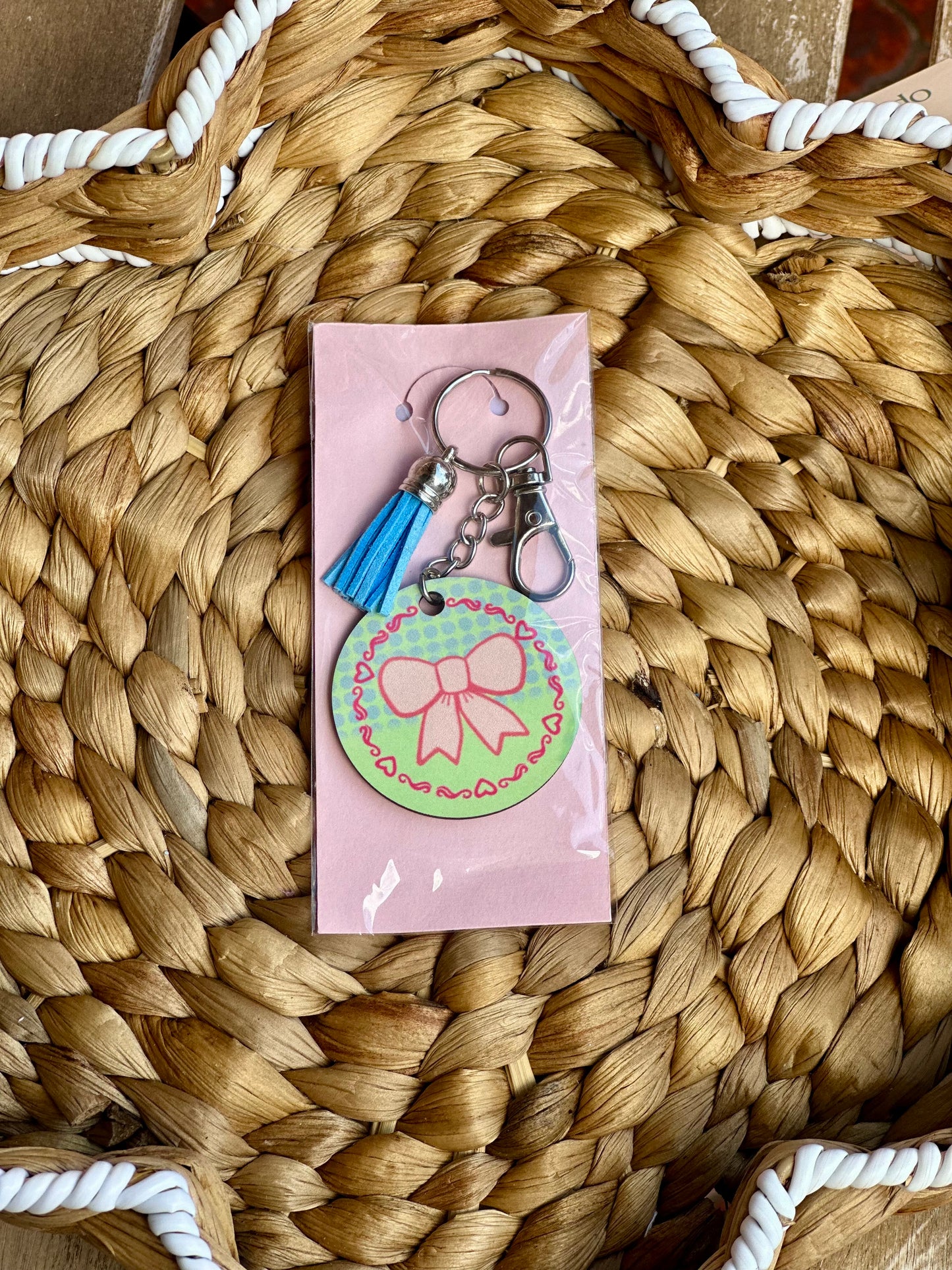 Wooden Keychain Keyring