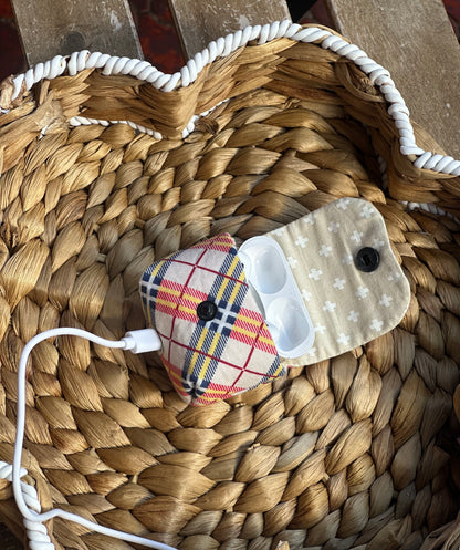 Tartan Airpod Case