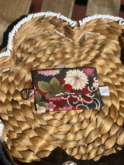 Red Kimono Card Case