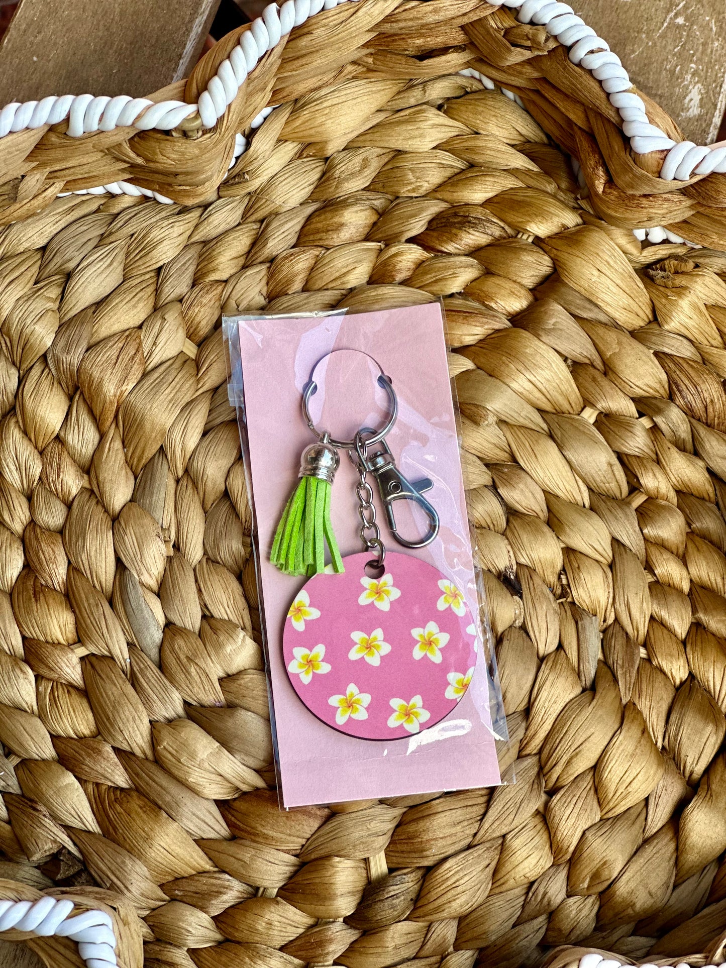 Wooden Keychain Keyring