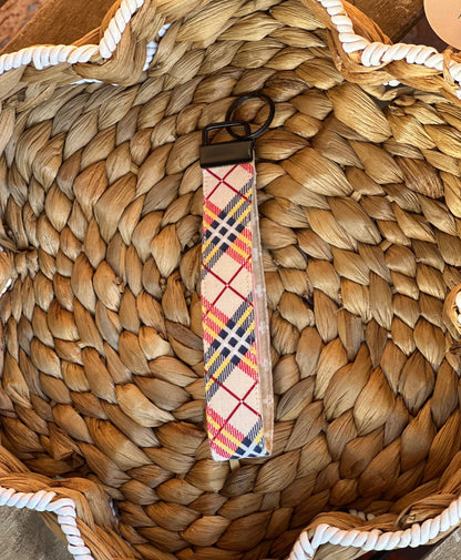 Tartan Wristlet