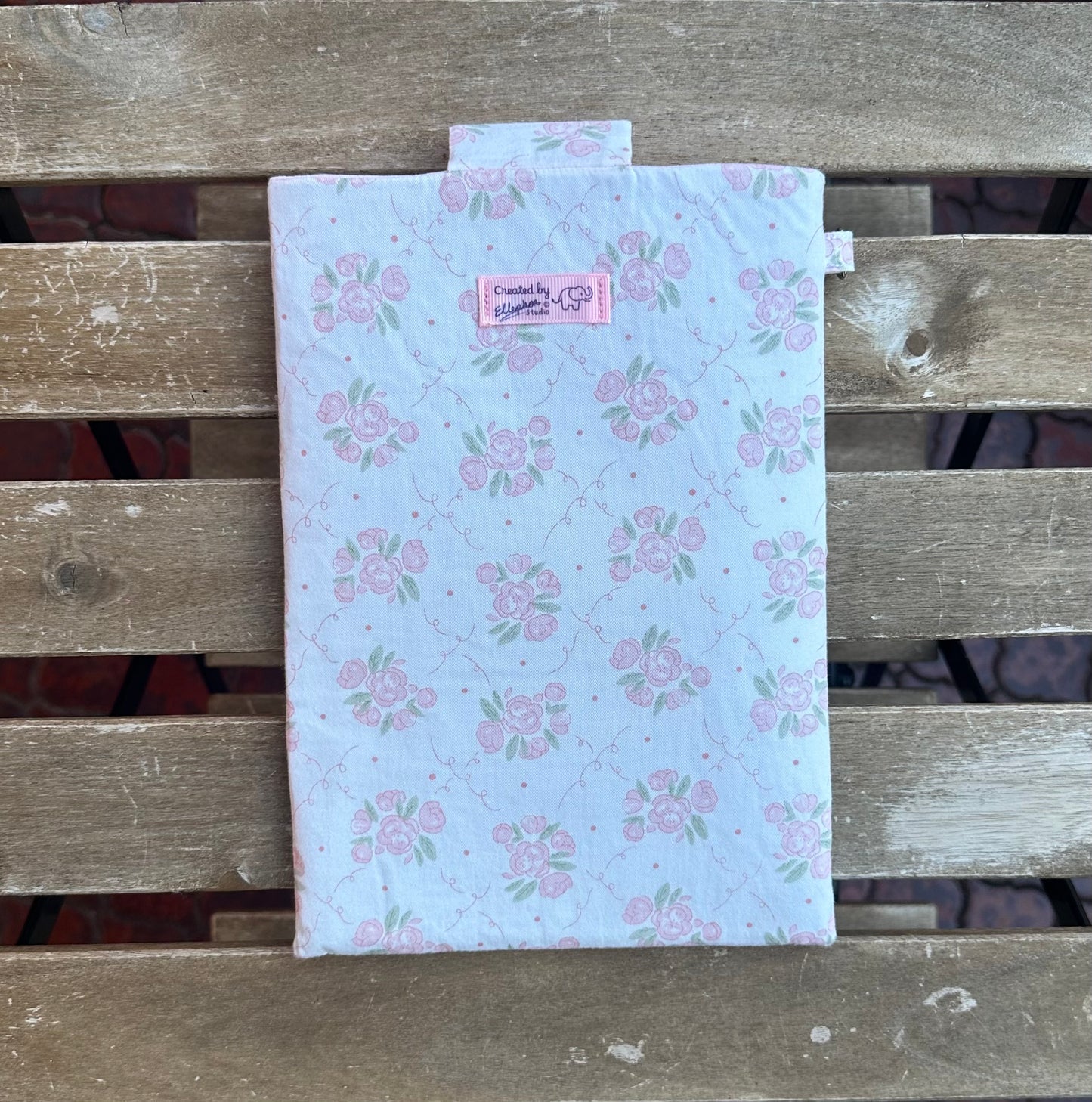 Pink Flora Book Sleeve/Case