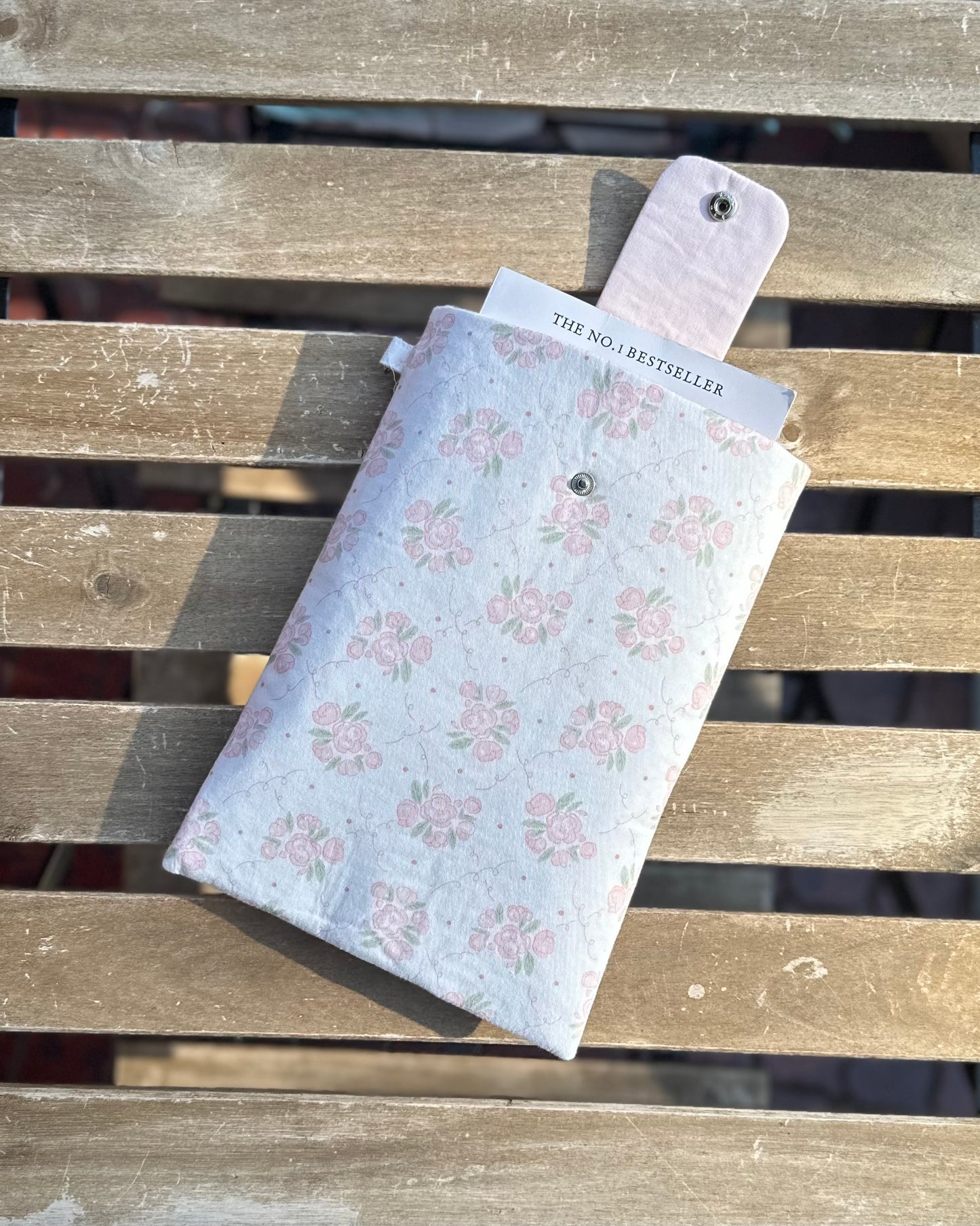 Pink Flora Book Sleeve/Case