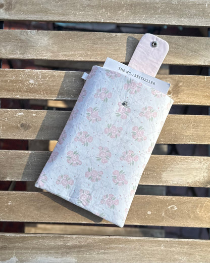 Pink Flora Book Sleeve/Case